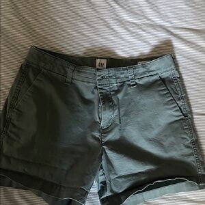 GAP Olive Green Relaxed Shorts